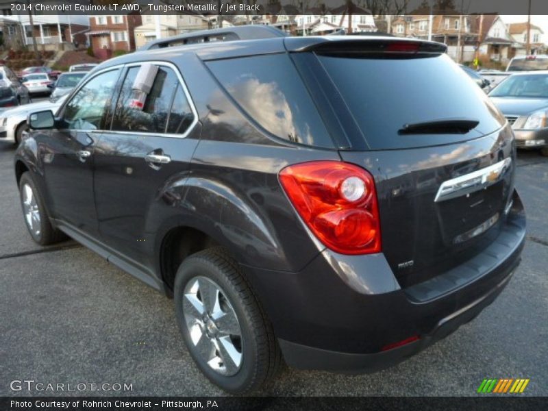 Tungsten Metallic / Jet Black 2014 Chevrolet Equinox LT AWD