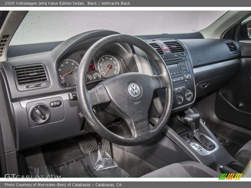 Black / Anthracite Black 2006 Volkswagen Jetta Value Edition Sedan