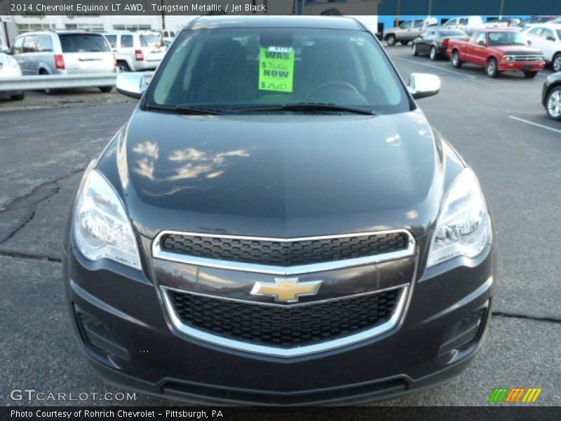 Tungsten Metallic / Jet Black 2014 Chevrolet Equinox LT AWD