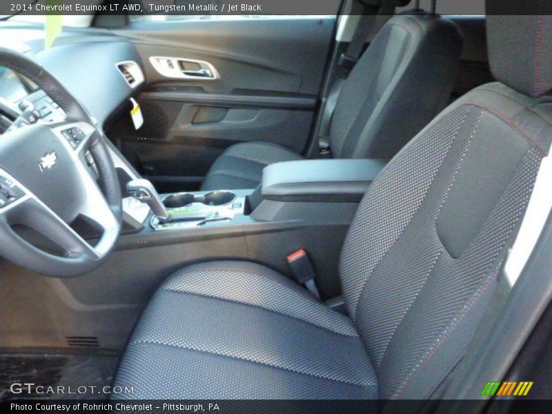 Tungsten Metallic / Jet Black 2014 Chevrolet Equinox LT AWD