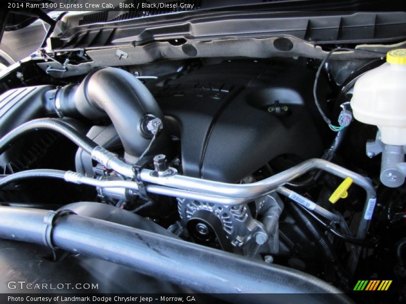 Black / Black/Diesel Gray 2014 Ram 1500 Express Crew Cab