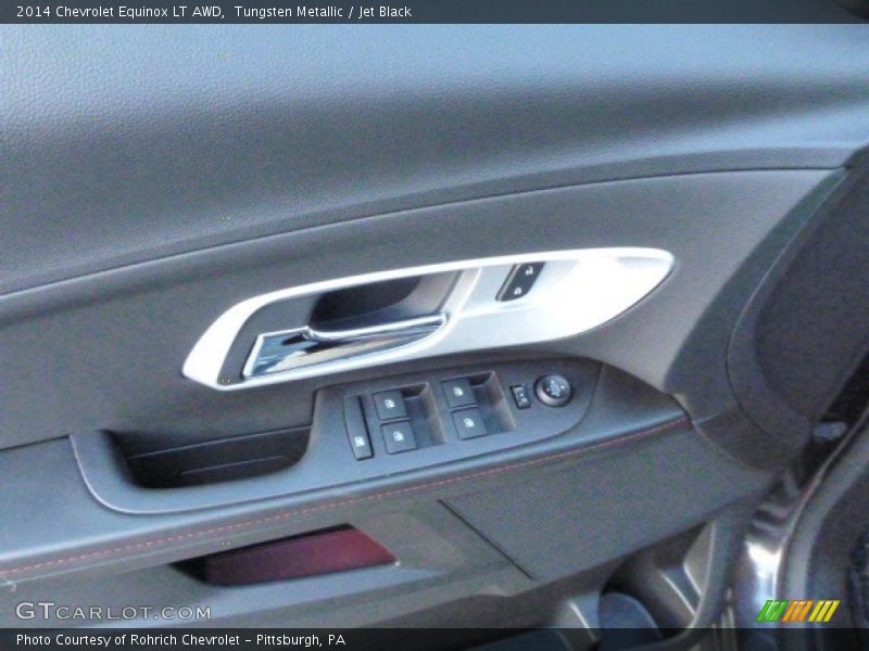 Tungsten Metallic / Jet Black 2014 Chevrolet Equinox LT AWD