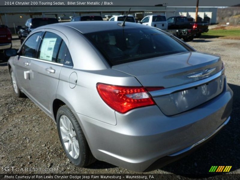 Billet Silver Metallic / Black 2014 Chrysler 200 Touring Sedan