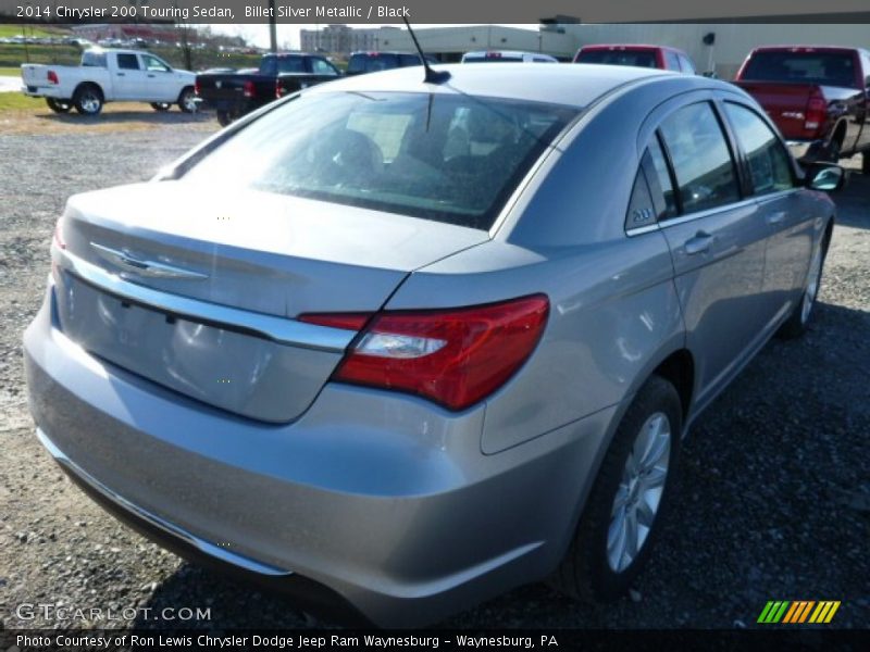 Billet Silver Metallic / Black 2014 Chrysler 200 Touring Sedan