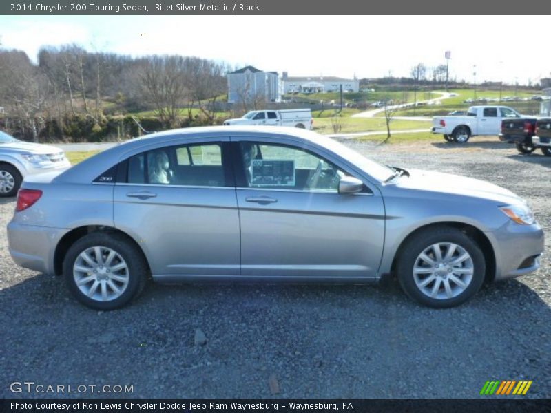 Billet Silver Metallic / Black 2014 Chrysler 200 Touring Sedan