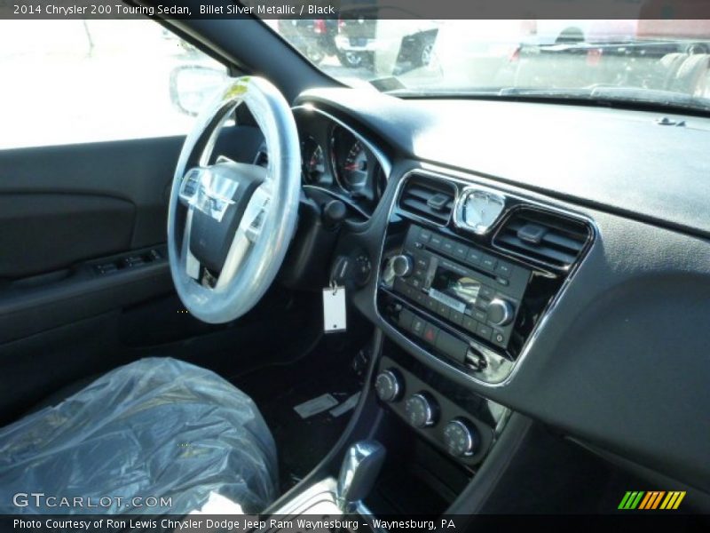 Billet Silver Metallic / Black 2014 Chrysler 200 Touring Sedan