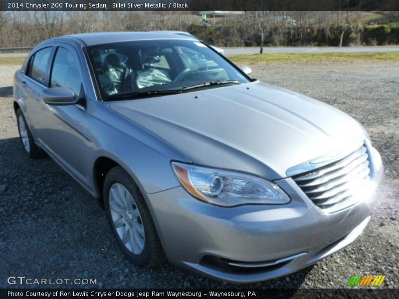 Billet Silver Metallic / Black 2014 Chrysler 200 Touring Sedan