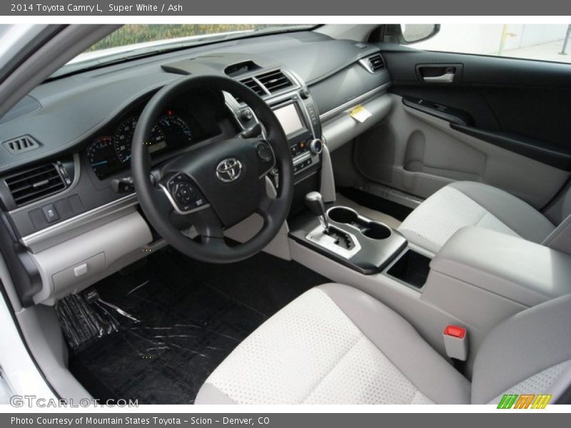 Super White / Ash 2014 Toyota Camry L