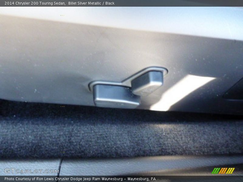 Billet Silver Metallic / Black 2014 Chrysler 200 Touring Sedan