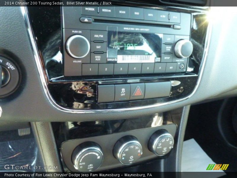 Billet Silver Metallic / Black 2014 Chrysler 200 Touring Sedan