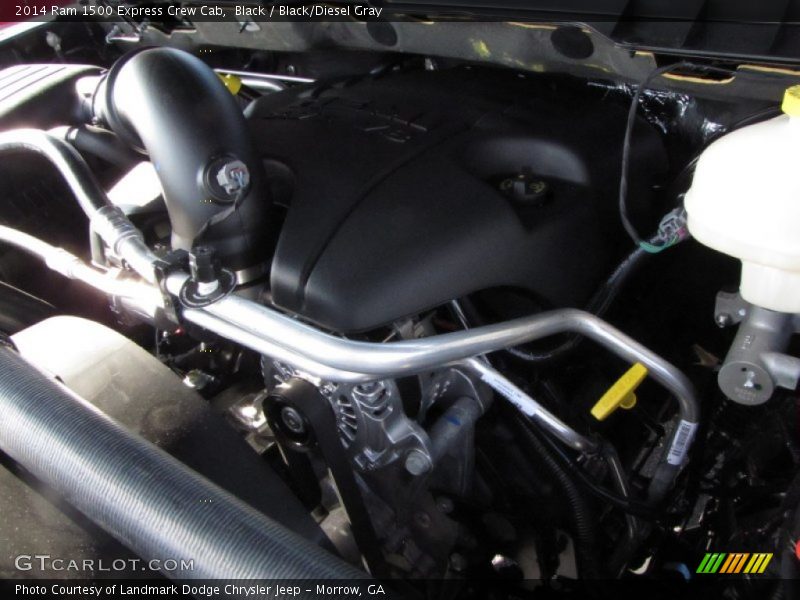 Black / Black/Diesel Gray 2014 Ram 1500 Express Crew Cab