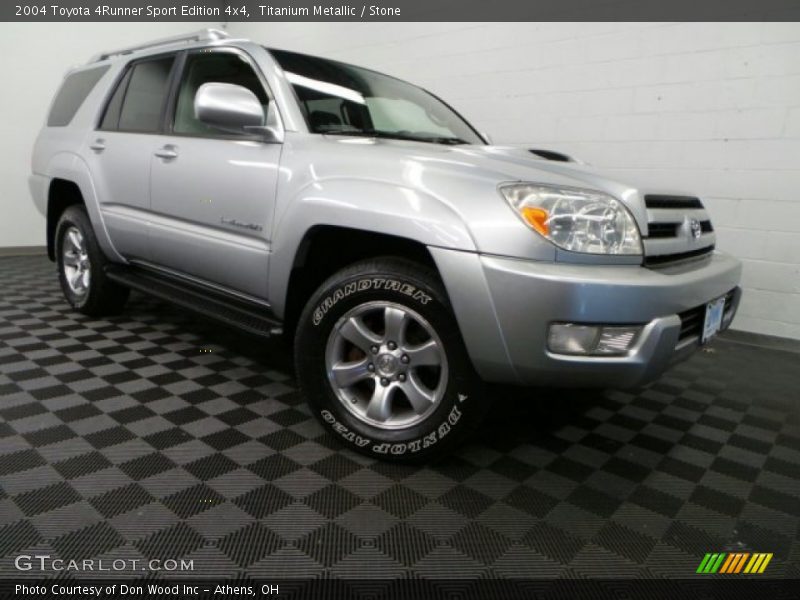 Titanium Metallic / Stone 2004 Toyota 4Runner Sport Edition 4x4