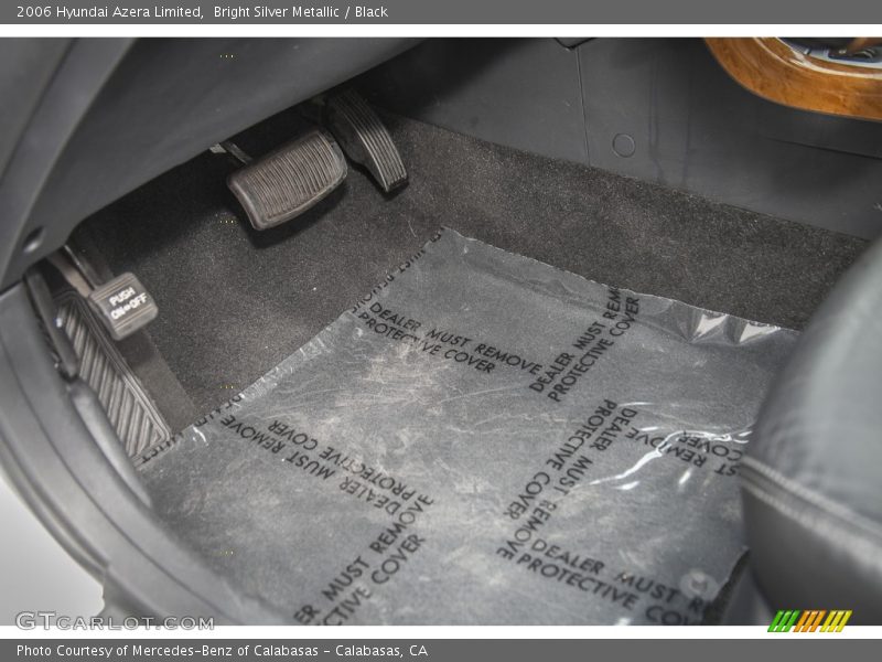 Bright Silver Metallic / Black 2006 Hyundai Azera Limited