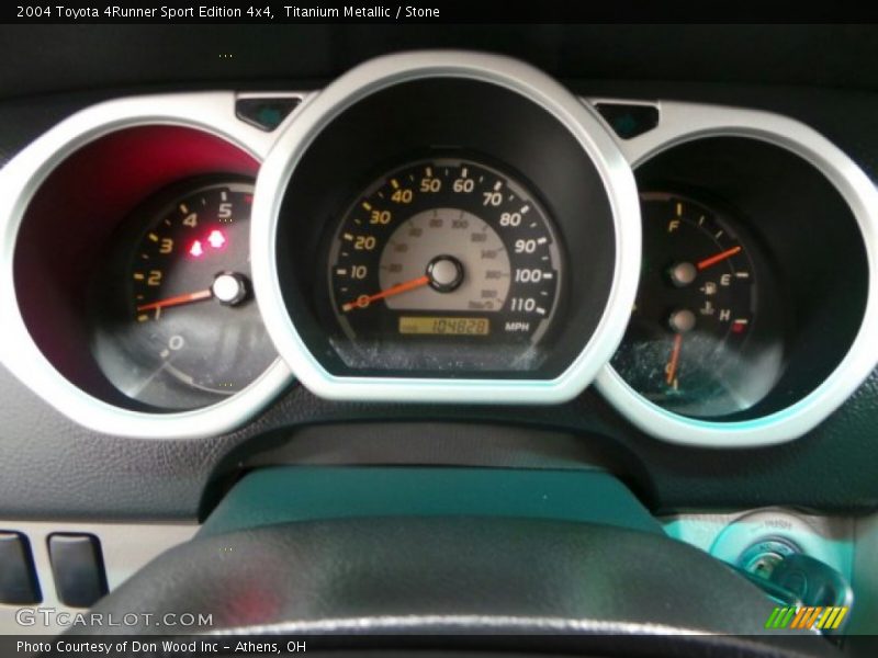 Titanium Metallic / Stone 2004 Toyota 4Runner Sport Edition 4x4