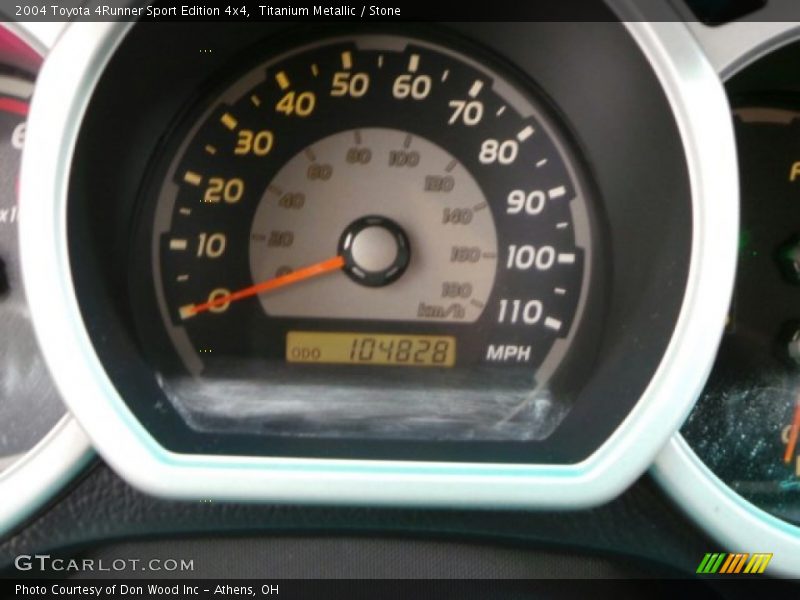 Titanium Metallic / Stone 2004 Toyota 4Runner Sport Edition 4x4
