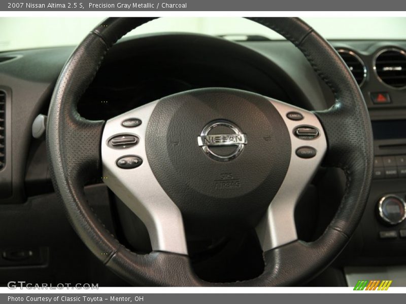 Precision Gray Metallic / Charcoal 2007 Nissan Altima 2.5 S