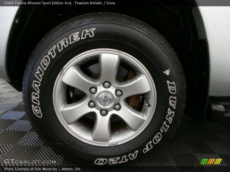 Titanium Metallic / Stone 2004 Toyota 4Runner Sport Edition 4x4