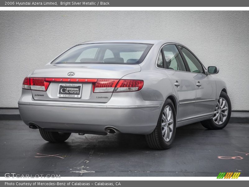 Bright Silver Metallic / Black 2006 Hyundai Azera Limited
