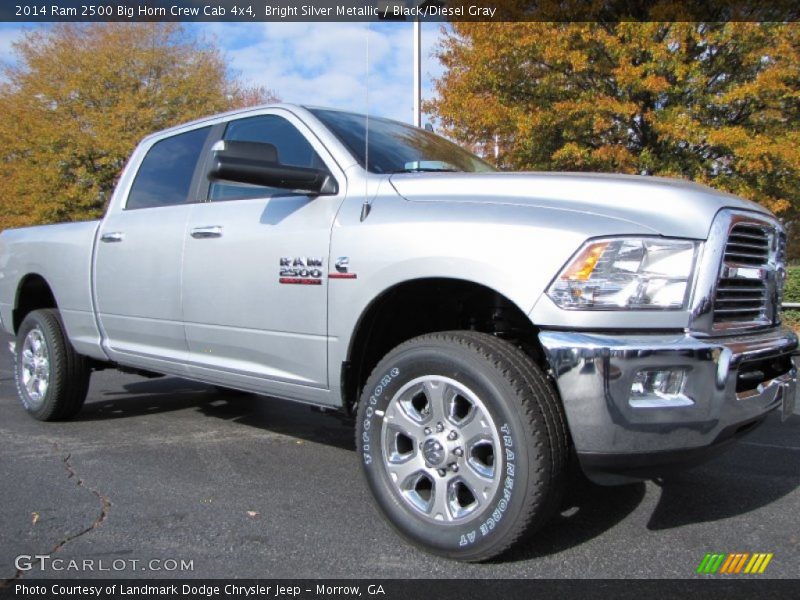 Front 3/4 View of 2014 2500 Big Horn Crew Cab 4x4