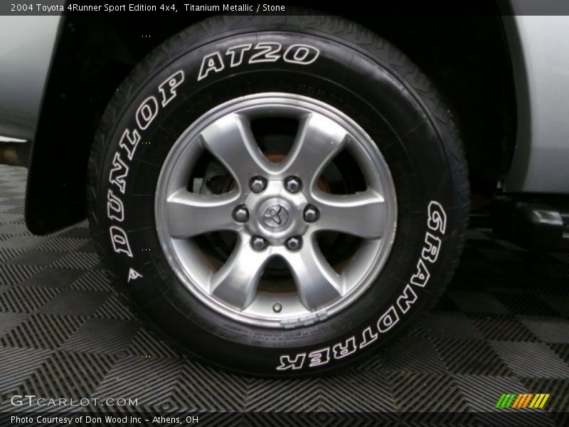 Titanium Metallic / Stone 2004 Toyota 4Runner Sport Edition 4x4