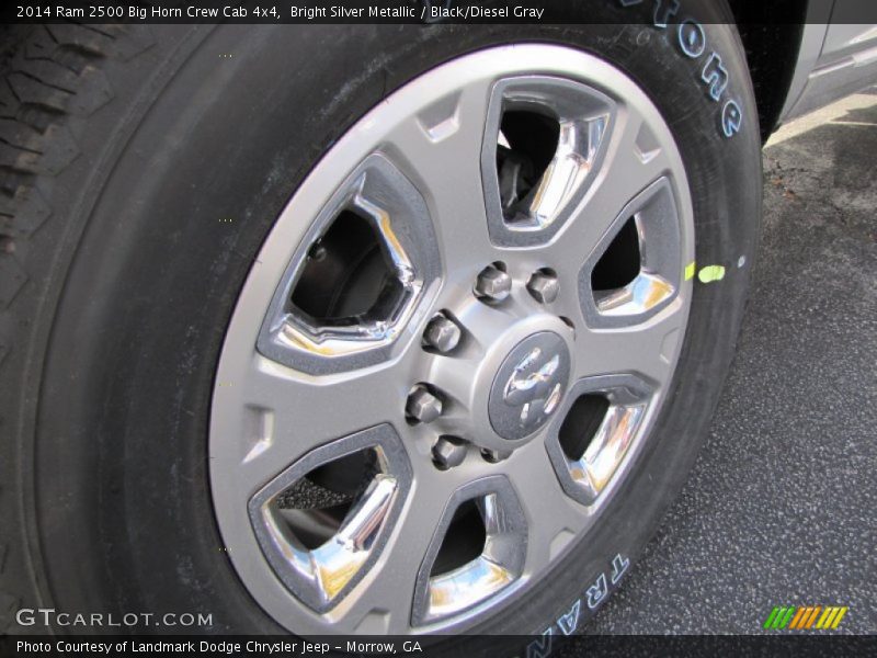  2014 2500 Big Horn Crew Cab 4x4 Wheel