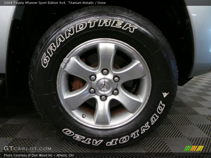 Titanium Metallic / Stone 2004 Toyota 4Runner Sport Edition 4x4