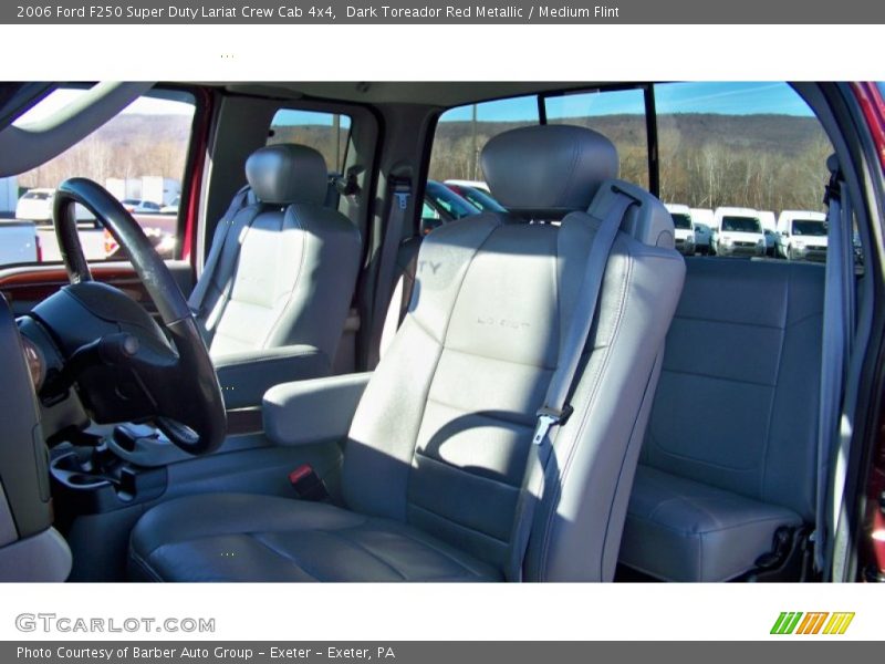 Dark Toreador Red Metallic / Medium Flint 2006 Ford F250 Super Duty Lariat Crew Cab 4x4
