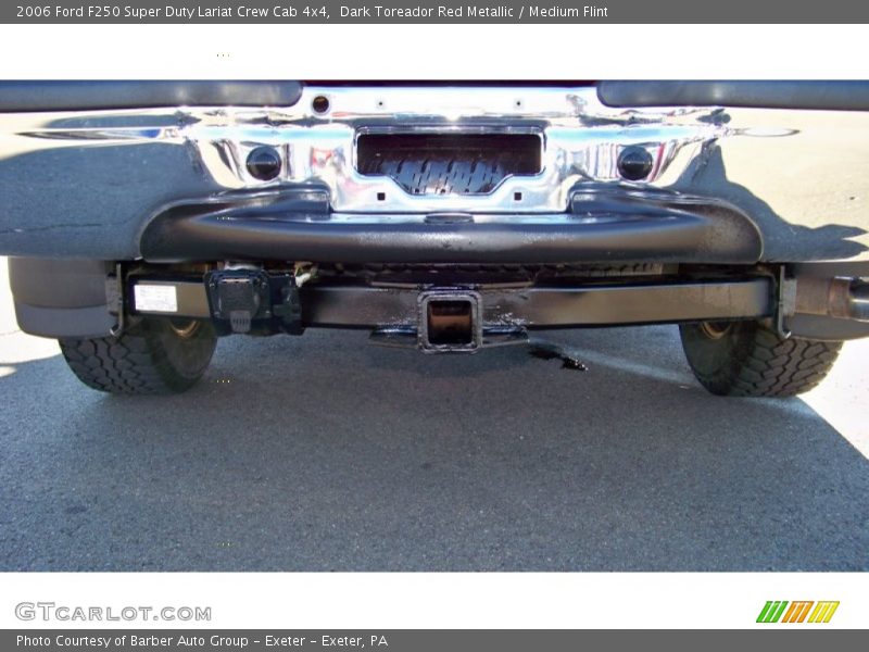 Dark Toreador Red Metallic / Medium Flint 2006 Ford F250 Super Duty Lariat Crew Cab 4x4