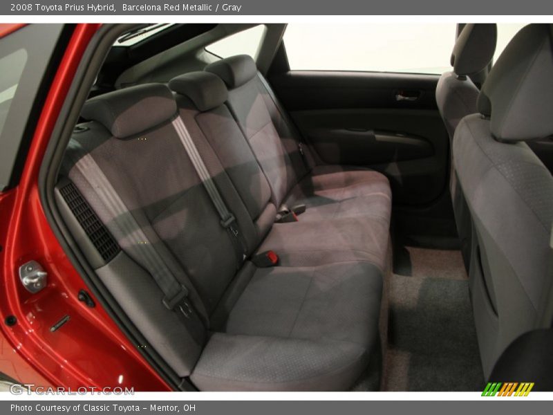 Barcelona Red Metallic / Gray 2008 Toyota Prius Hybrid