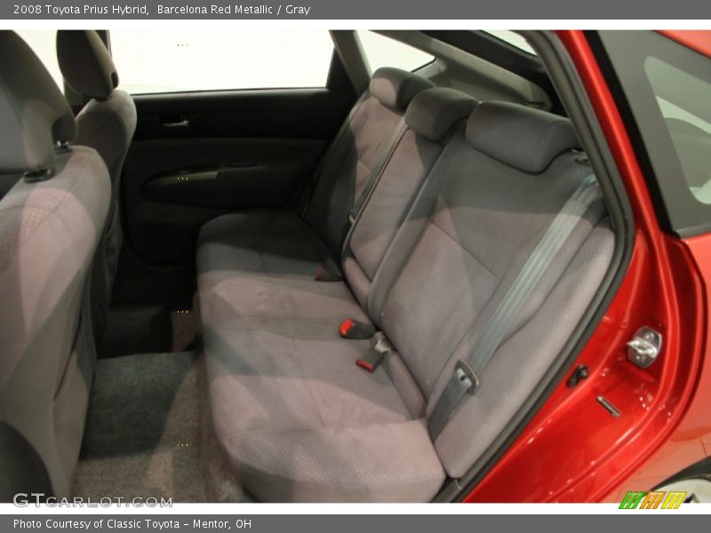 Barcelona Red Metallic / Gray 2008 Toyota Prius Hybrid