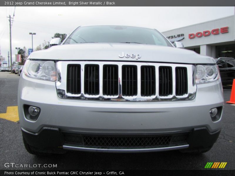 Bright Silver Metallic / Black 2012 Jeep Grand Cherokee Limited