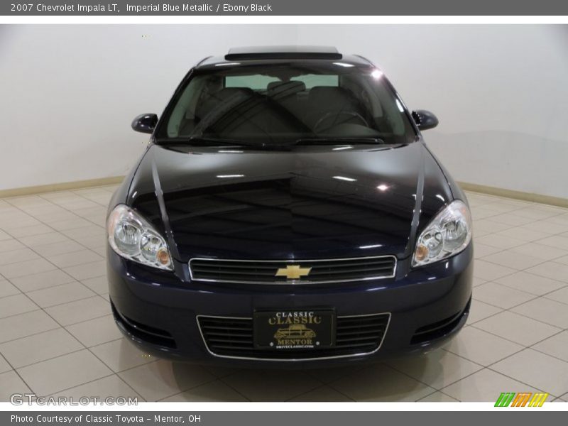 Imperial Blue Metallic / Ebony Black 2007 Chevrolet Impala LT