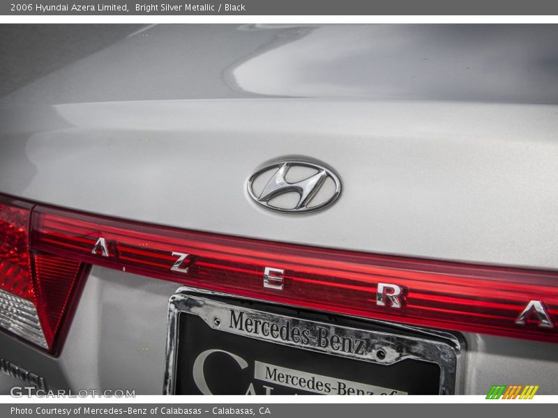 Bright Silver Metallic / Black 2006 Hyundai Azera Limited