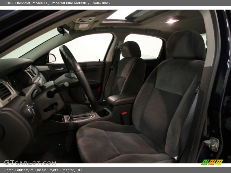 Imperial Blue Metallic / Ebony Black 2007 Chevrolet Impala LT