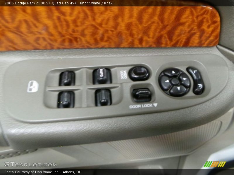 Bright White / Khaki 2006 Dodge Ram 2500 ST Quad Cab 4x4