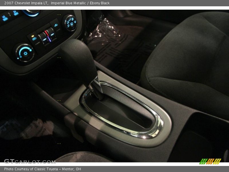 Imperial Blue Metallic / Ebony Black 2007 Chevrolet Impala LT