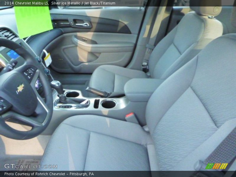 Silver Ice Metallic / Jet Black/Titanium 2014 Chevrolet Malibu LS