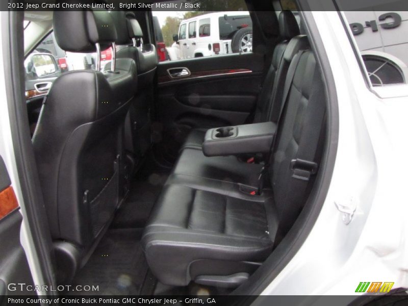 Bright Silver Metallic / Black 2012 Jeep Grand Cherokee Limited