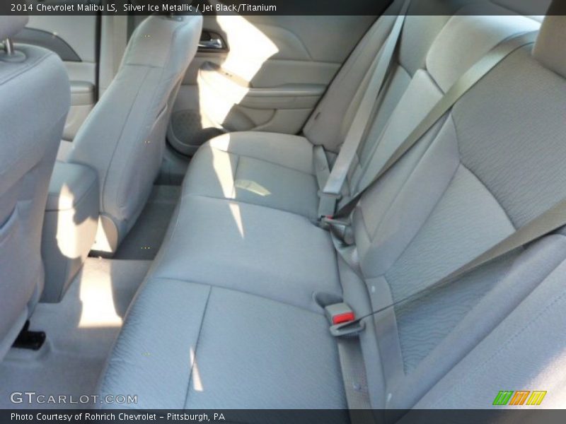 Silver Ice Metallic / Jet Black/Titanium 2014 Chevrolet Malibu LS