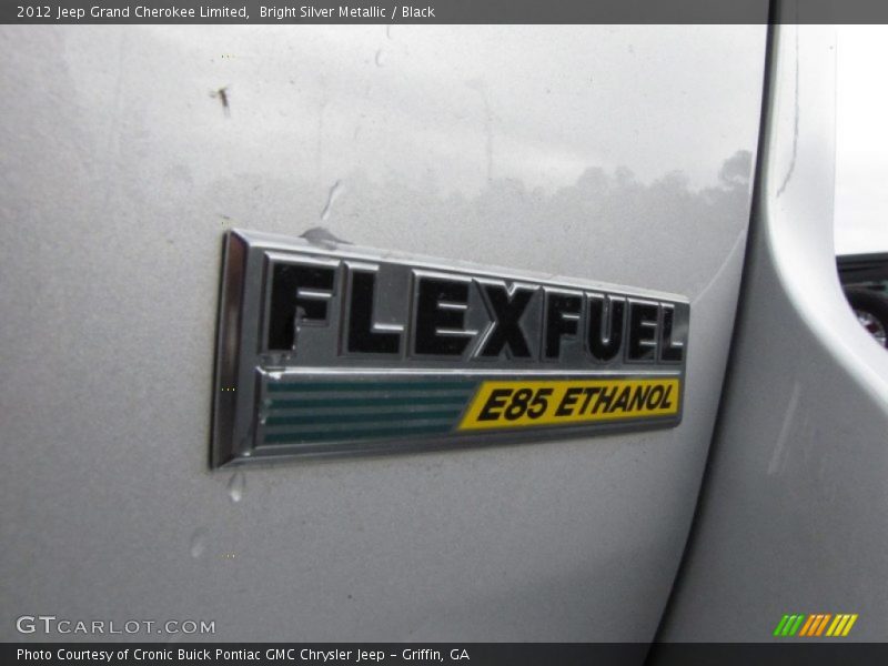 Bright Silver Metallic / Black 2012 Jeep Grand Cherokee Limited