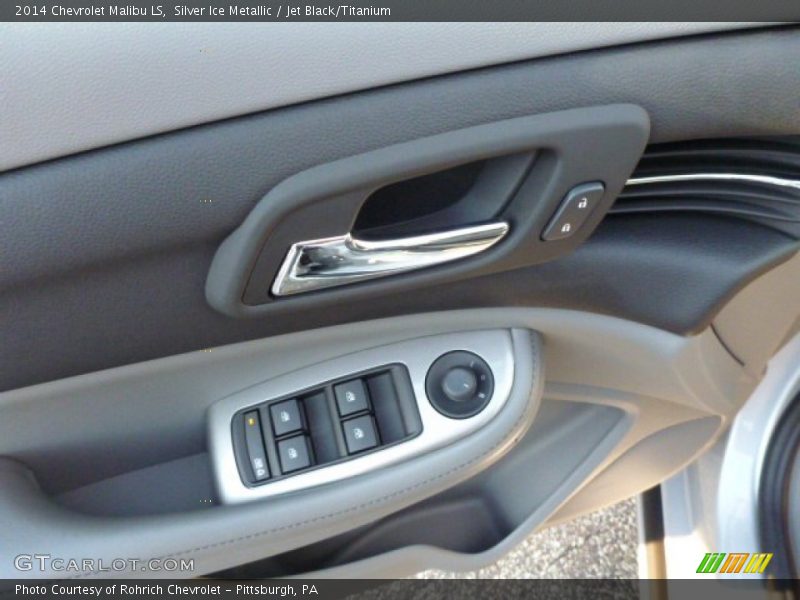 Silver Ice Metallic / Jet Black/Titanium 2014 Chevrolet Malibu LS