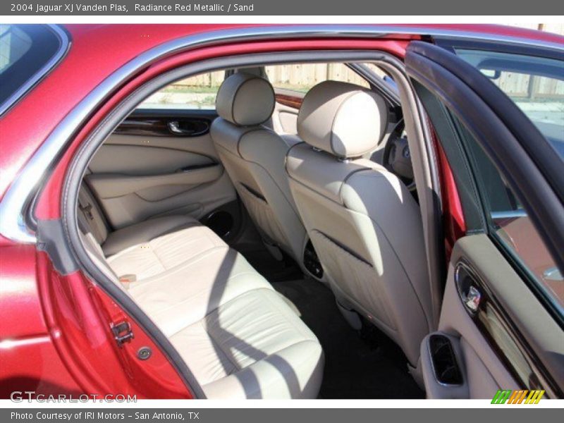 Radiance Red Metallic / Sand 2004 Jaguar XJ Vanden Plas