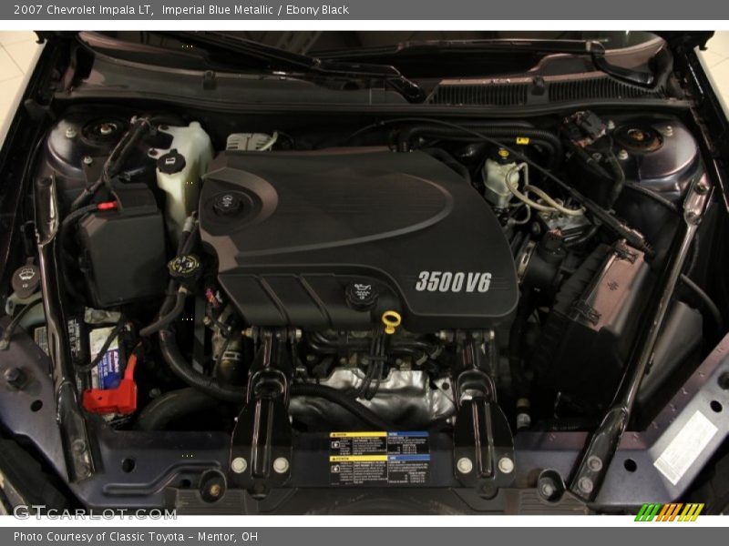 Imperial Blue Metallic / Ebony Black 2007 Chevrolet Impala LT