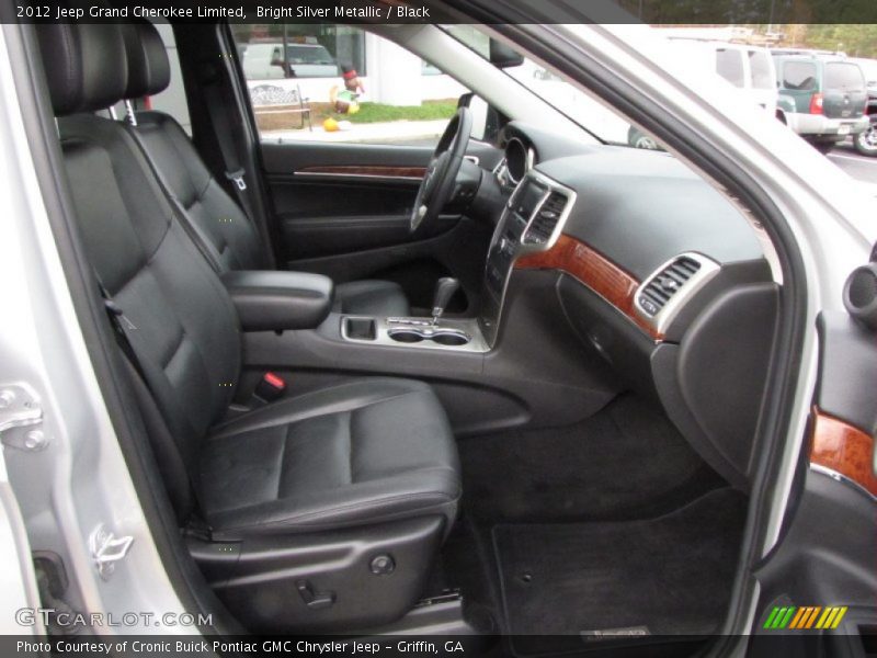 Bright Silver Metallic / Black 2012 Jeep Grand Cherokee Limited