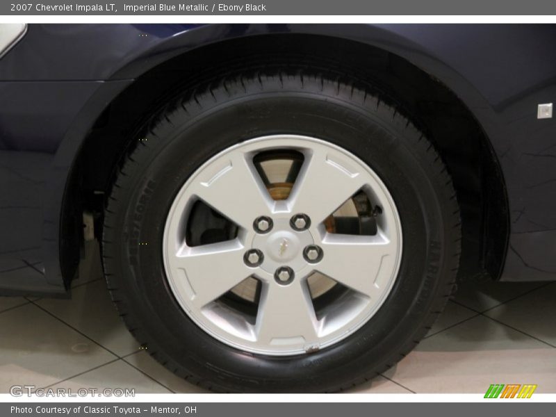 Imperial Blue Metallic / Ebony Black 2007 Chevrolet Impala LT