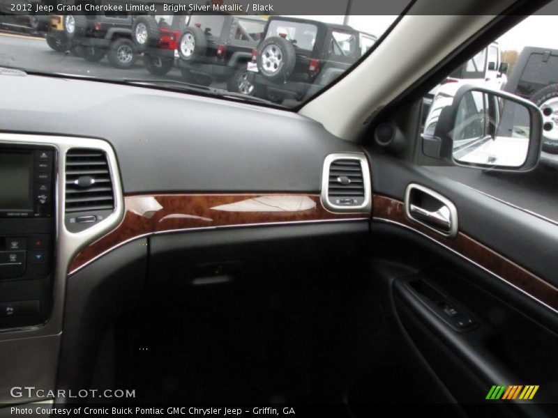 Bright Silver Metallic / Black 2012 Jeep Grand Cherokee Limited