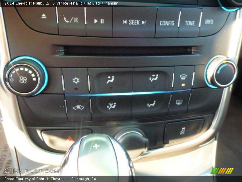 Silver Ice Metallic / Jet Black/Titanium 2014 Chevrolet Malibu LS