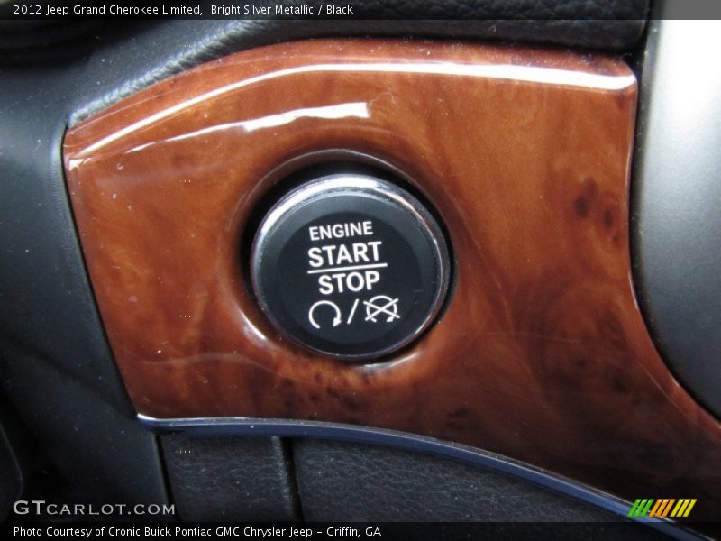 Bright Silver Metallic / Black 2012 Jeep Grand Cherokee Limited