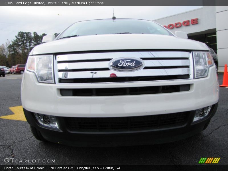 White Suede / Medium Light Stone 2009 Ford Edge Limited