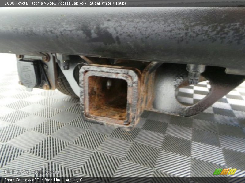 Super White / Taupe 2008 Toyota Tacoma V6 SR5 Access Cab 4x4